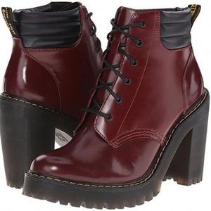 Burgundy Dr. Martens